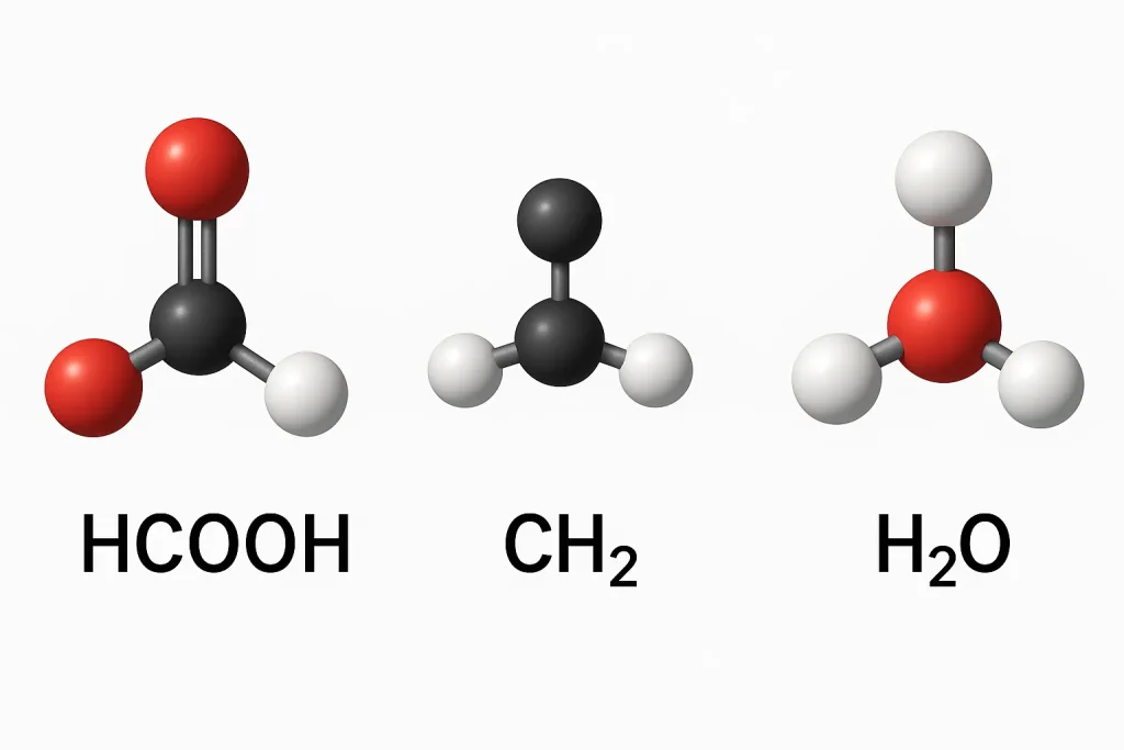 HCOOH CH2 H2O