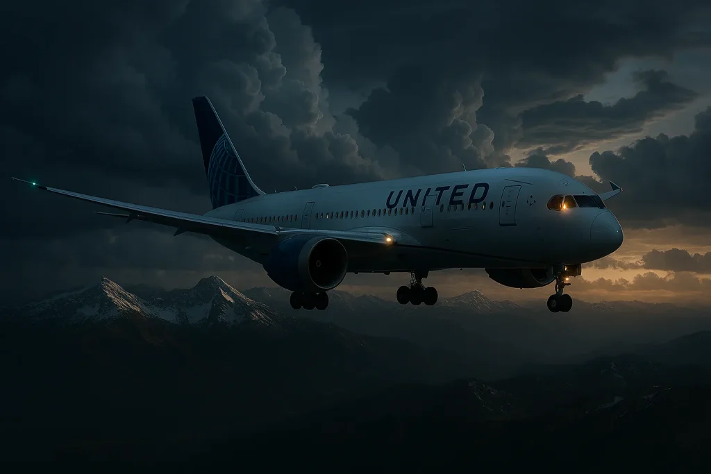 United Airlines Flight UA770