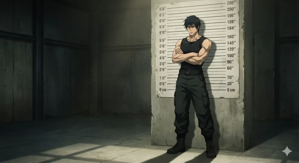 How Tall Is Toji Fushiguro
