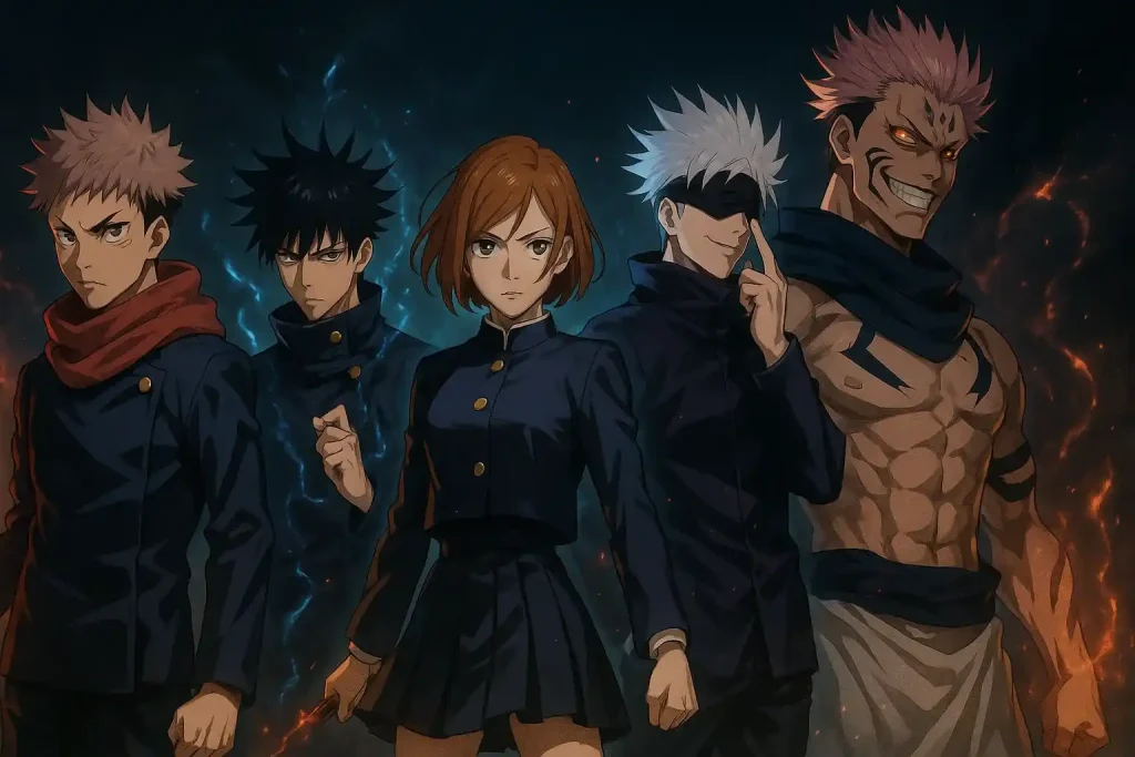 Jujutsu Kaisen Characters