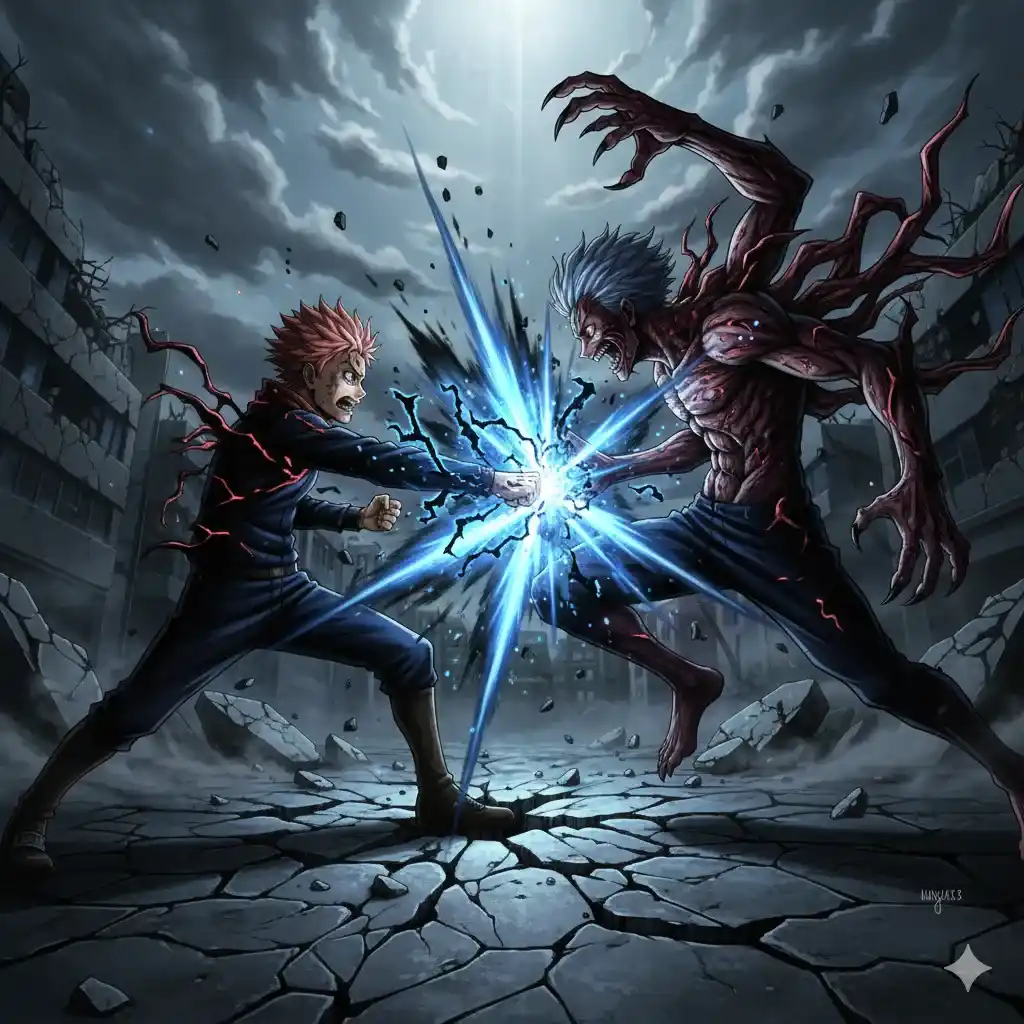 Mahito cursed spirit character from Jujutsu Kaisen
