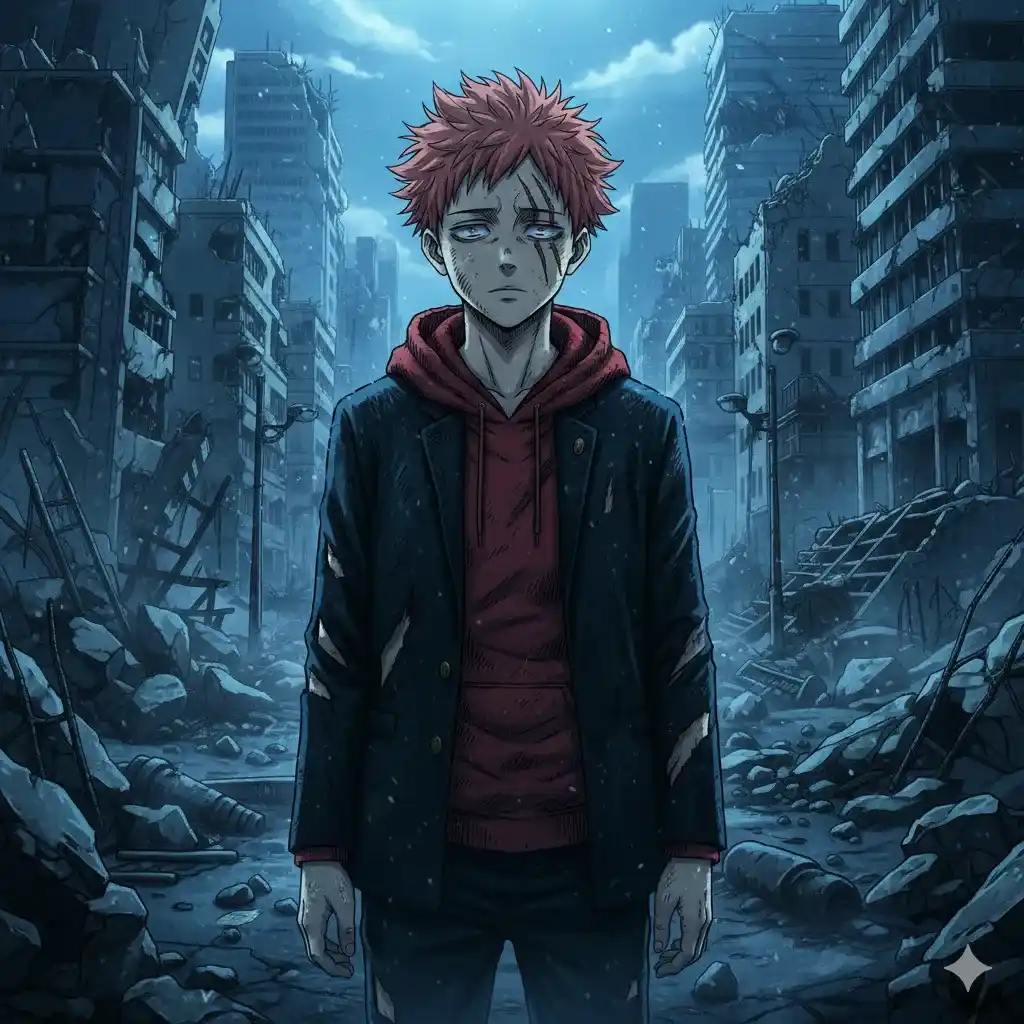 Yuji Itadori is one of the strongest sorcerers of his generation—even without an innate cursed technique. His power comes from a combination of