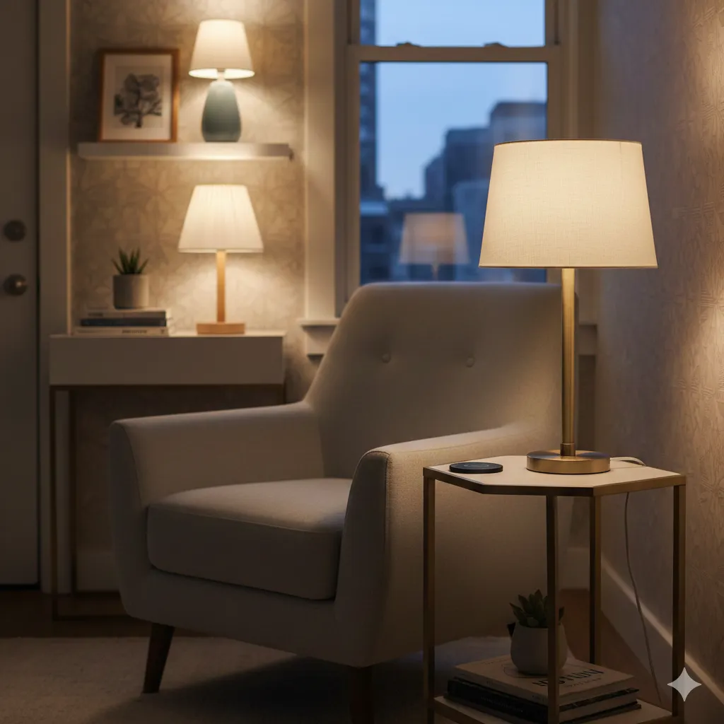 Smart Ways To Choose Table Lamps For Small Spaces