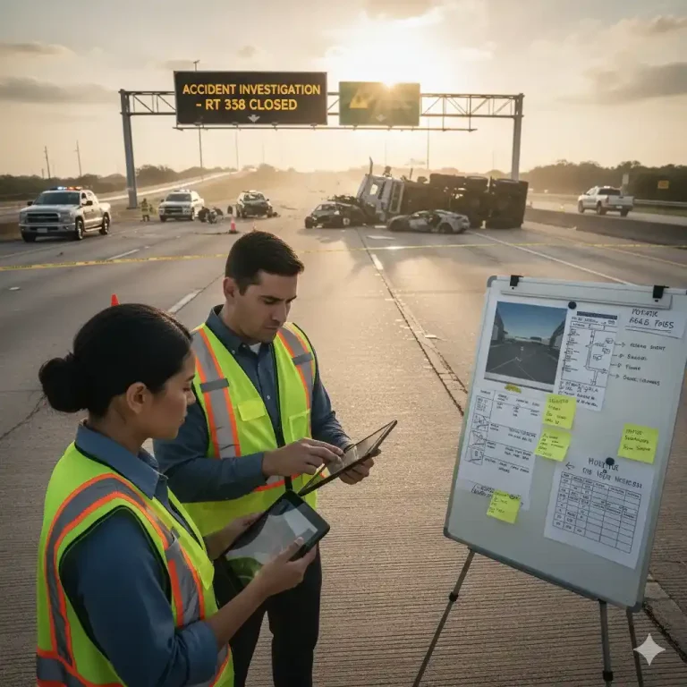 How Truck Accident Lawyers Investigate Multi-Vehicle Crashes
