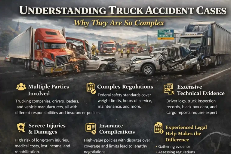 What Makes Truck Accident Cases More Complicated?