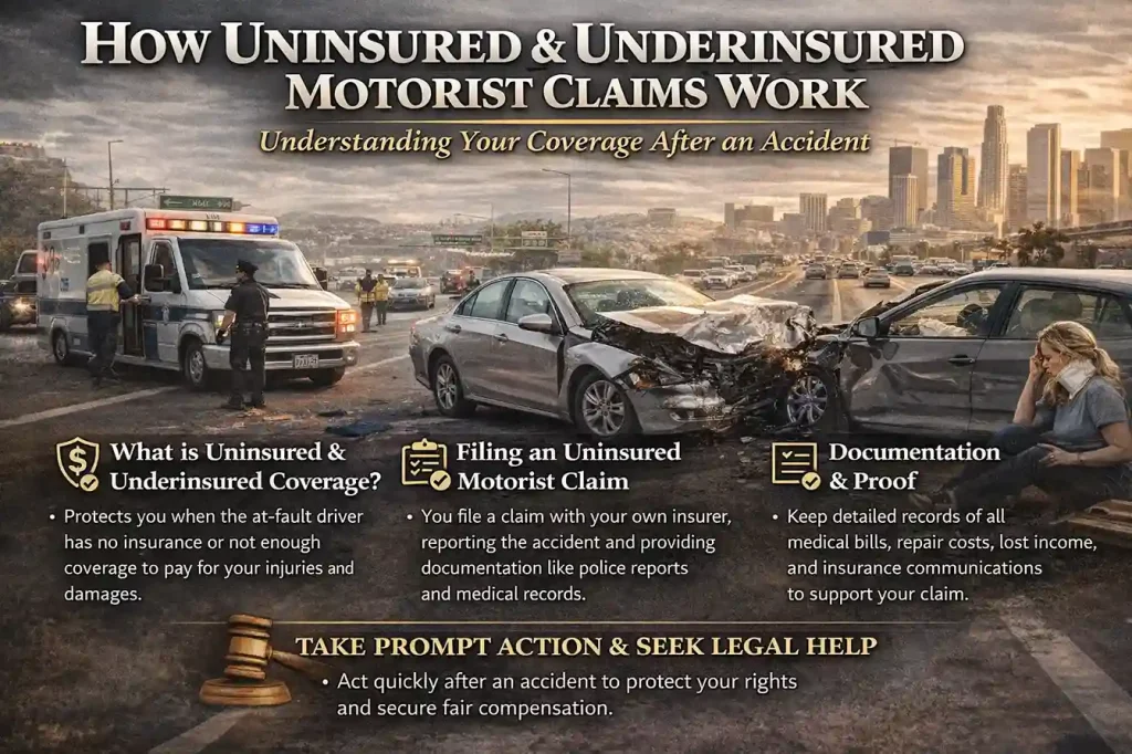 How Uninsured and Underinsured Motorist Claims Work