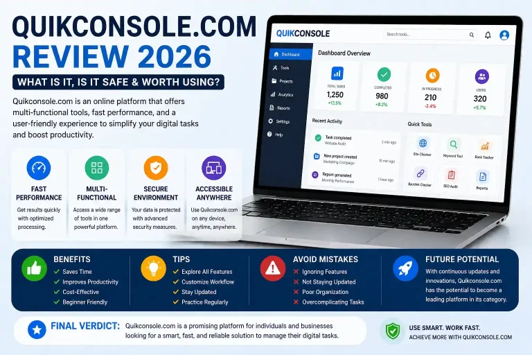 Quikconsole com