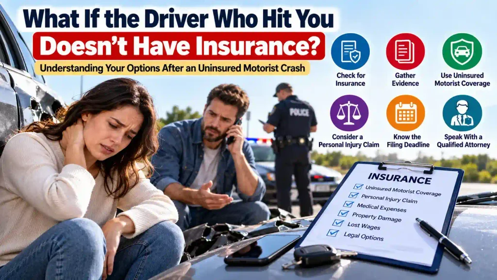 What If the Driver Who Hit You Has No Insurance
