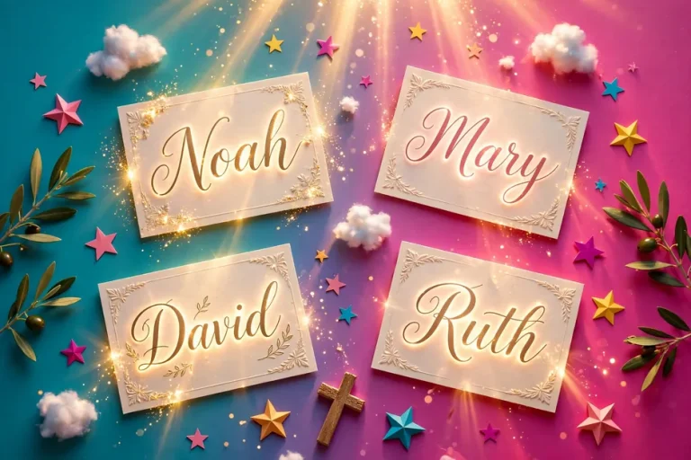 60 Biblical Names: Boys & Girls with Meanings (2026)
