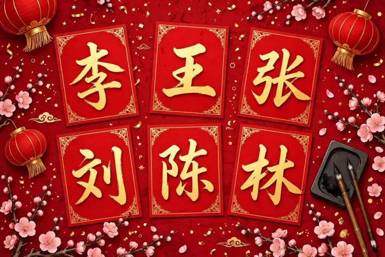 chinese last names