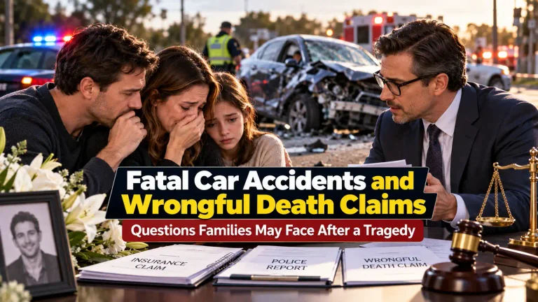 Fatal Car Accidents and Wrongful Death Claims