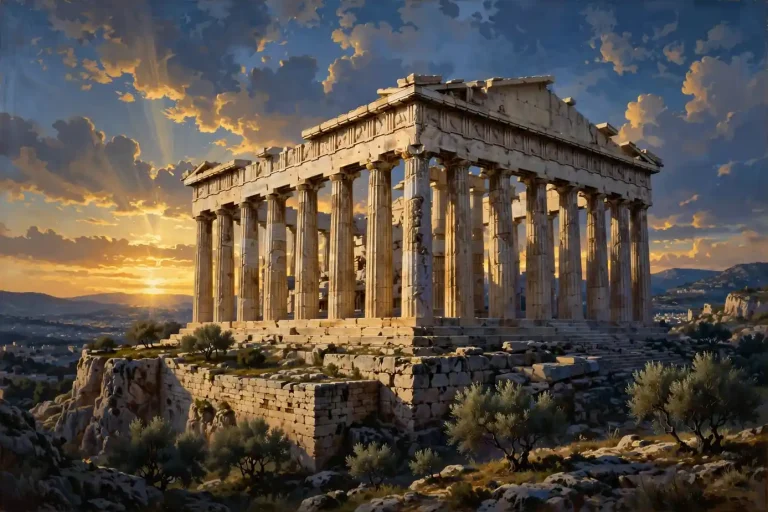Greek boy names list with ancient Greek artwork