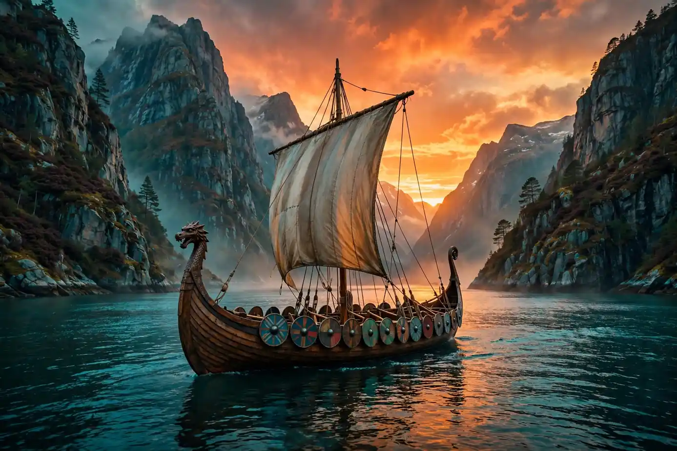 Fierce Viking names for boys with Norse mythology inspired design